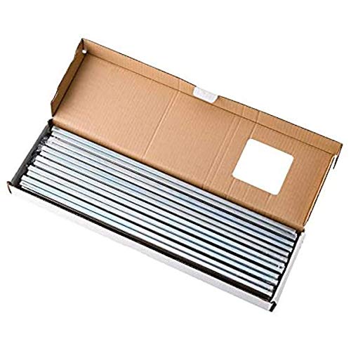 Brainerd 6-Pack 22-Inch Heavy Duty Ball Bearing Drawer Slides - Smooth Extension Full Mount Cabinet Slides for Kitchen, Office, Garage Storage & Furniture Assembly