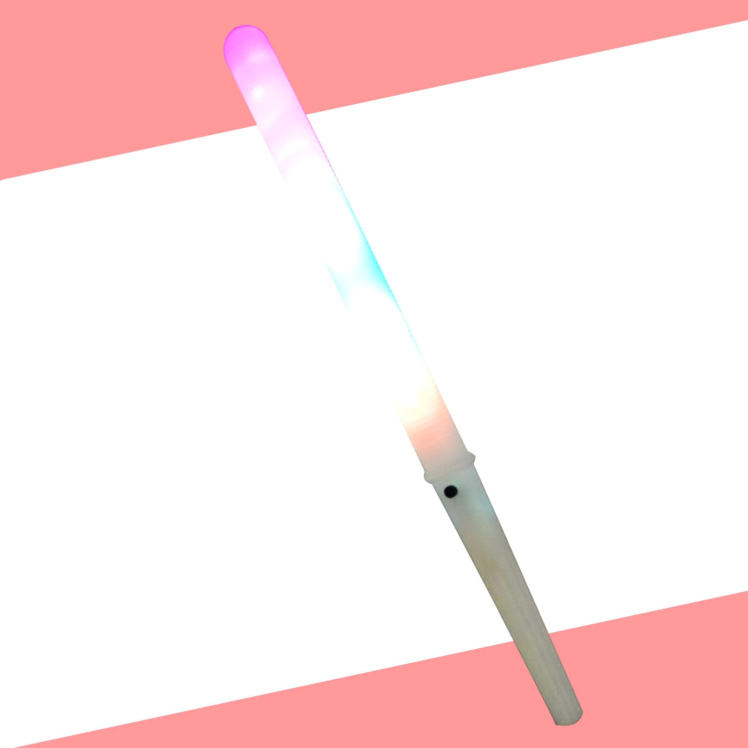 LED Cotton Candy Glow Sticks - 15 Pack Colorful Party Lights for Raves, Concerts, Festivals & Night Events - Perfect Glow Accessories for Kids & Adults
