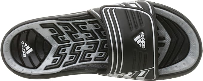 Adidas Men's Chayassage 2 Comfortable Sport Sandals - Black/Metallic/White - Size 8 M US | Perfect for Beach, Pool, Gym & Casual Summer Wear