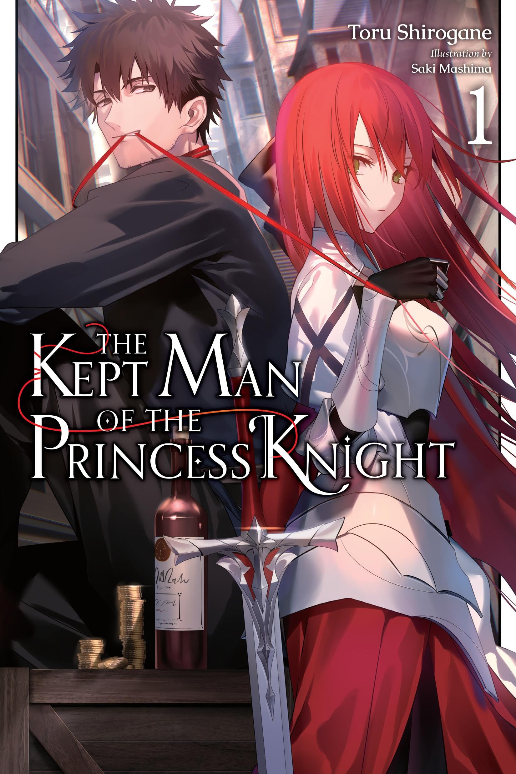 The Kept Man of the Princess Knight Vol. 1 - Fantasy Romance Light Novel | First Volume in Series | Perfect for Anime & Manga Fans, Book Collectors