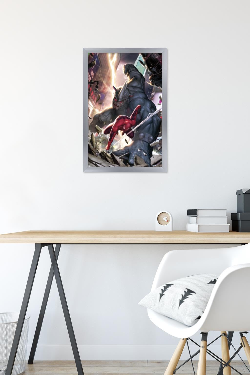 Marvel Comics Spider-Man vs Rhino & X-23 #10 Wall Poster - 22.4