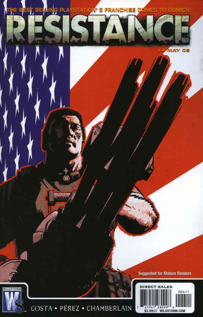 Resistance #4 VF/NM WildStorm Comic Book - Based on PlayStation Video Game | Collectible Gaming Memorabilia for Fans & Enthusiasts
