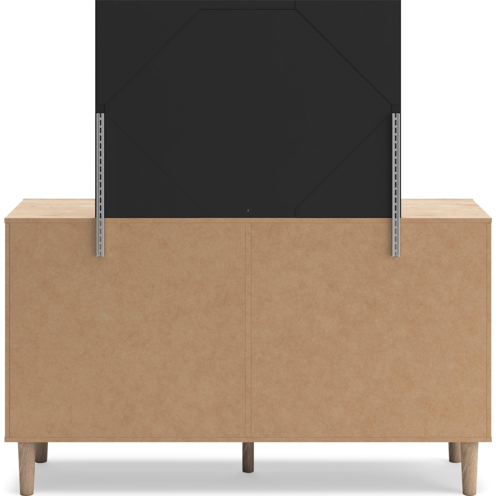 Cielden Dresser with Mirror - Two Tone Finish, Modern Bedroom Dresser for Storage & Organization - Perfect for Bedroom, Nursery, or Guest Room