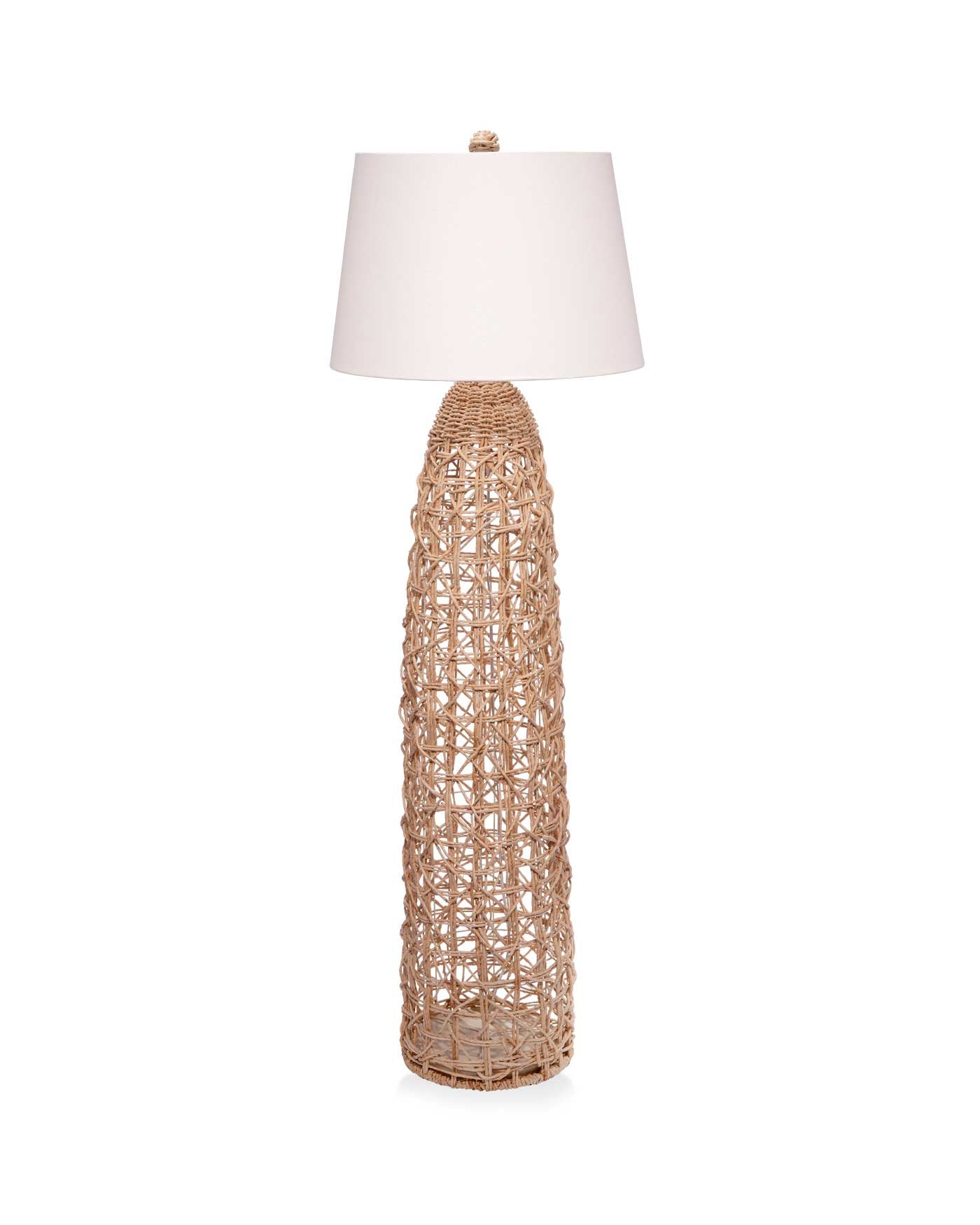 Modern Kauai Floor Lamp - Adjustable Height LED Standing Light for Living Room, Bedroom & Office - Warm White & Cool White Dimmable Lighting for Reading & Relaxation