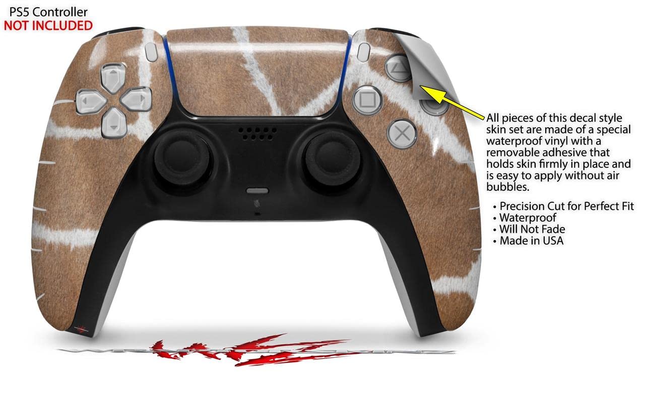PS5 DualSense Controller Skin Wrap - Giraffe 02 (For Gaming Protection)