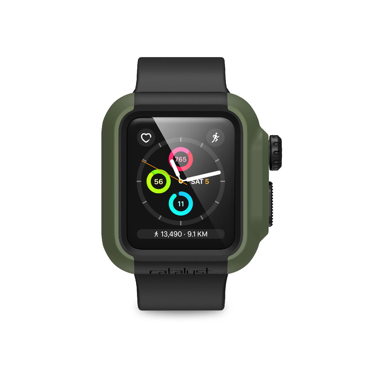 Durable 38mm Rugged Case for Apple Watch Series 3 & 2 - Shockproof & Scratch-Resistant Protection for Outdoor Sports & Active Lifestyle