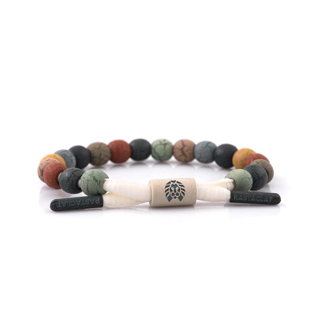 Rastaclat Handmade Beaded Bracelets for Men & Women - Adjustable, Stackable Core Collection | Trendy Unisex Gifts for Teens, Couples & Friends | Perfect for Casual Wear, Festivals & Everyday Style
