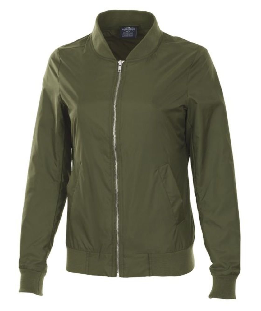 Charles River Apparel Women's Lightweight Boston Flight Jacket - Water-Resistant Windbreaker for Travel, Commuting & Outdoor Activities