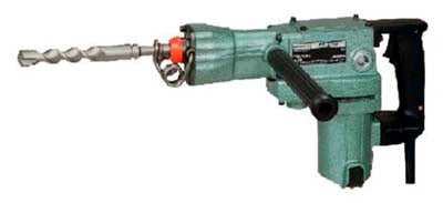Hitachi PR25B 220V Heavy Duty Hammer Drill - Powerful Rotary Hammer for Concrete, Masonry & Stone - Ideal for Construction, Renovation & DIY Projects