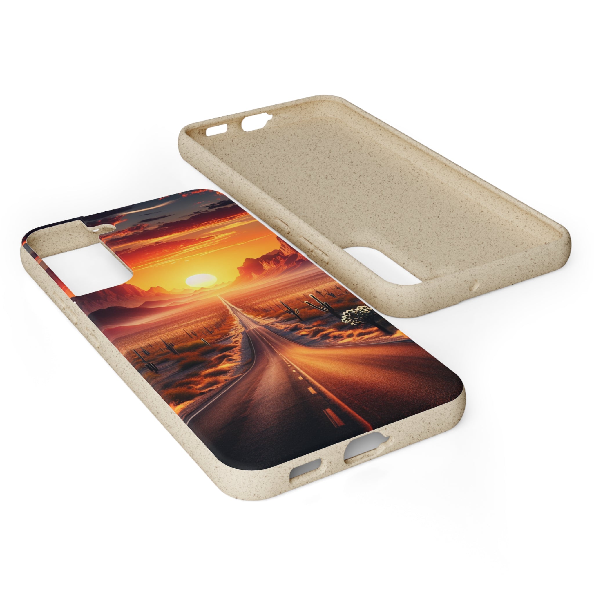 Eco-Friendly Biodegradable Phone Case for Samsung & iPhone - Sustainable Compostable Protective Cover | Perfect for Outdoor Adventures & Daily Use