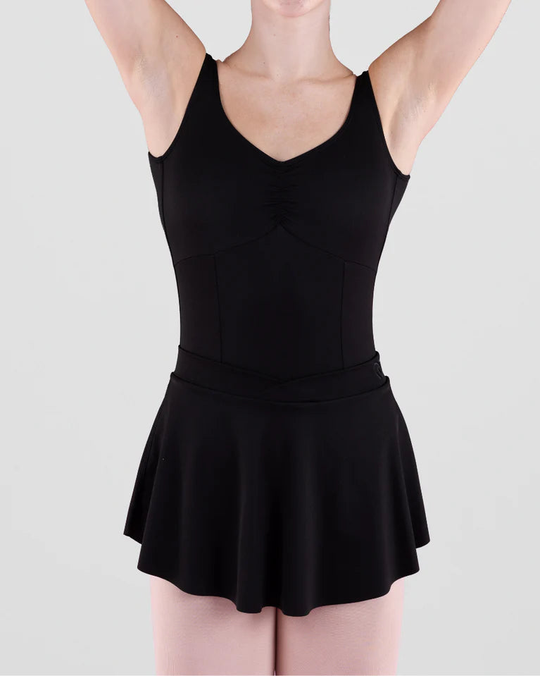 Stylish Sylvie Black Skirt for Women - Elegant A-Line Midi Skirt with Pockets | Perfect for Office, Party & Casual Outfits