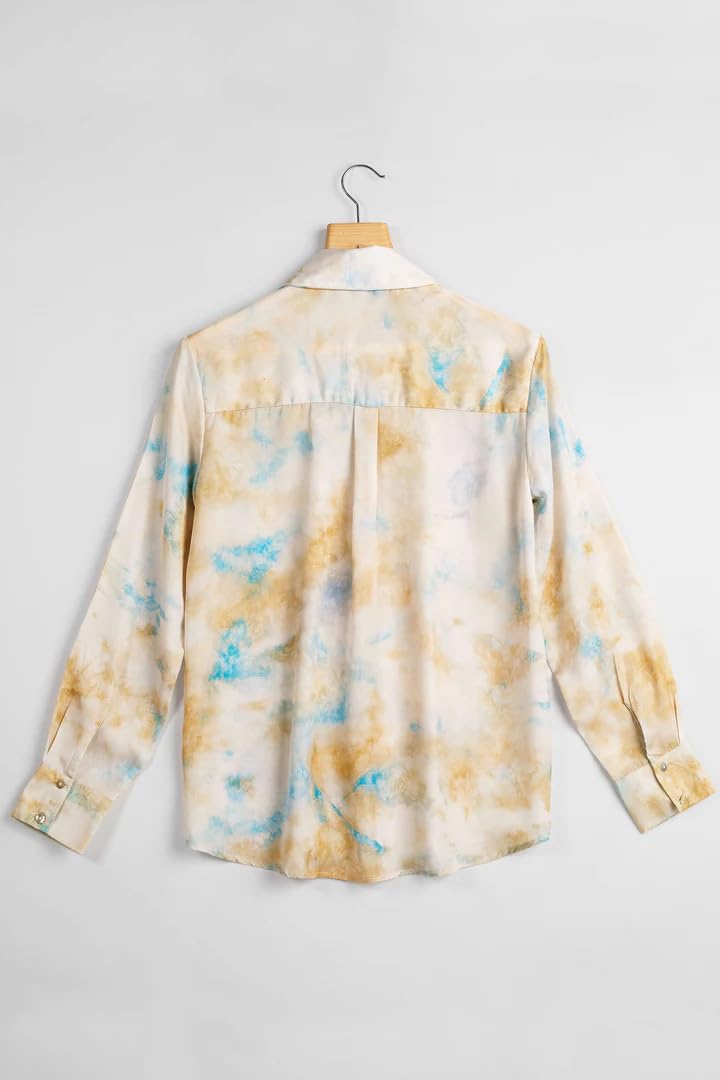 Leriya Women's Fashion Shirt - Stylish Long Sleeve Oversized Blouse Tops for Casual & Office Wear | Perfect for Everyday Outfits, Work Attire & Weekend Looks