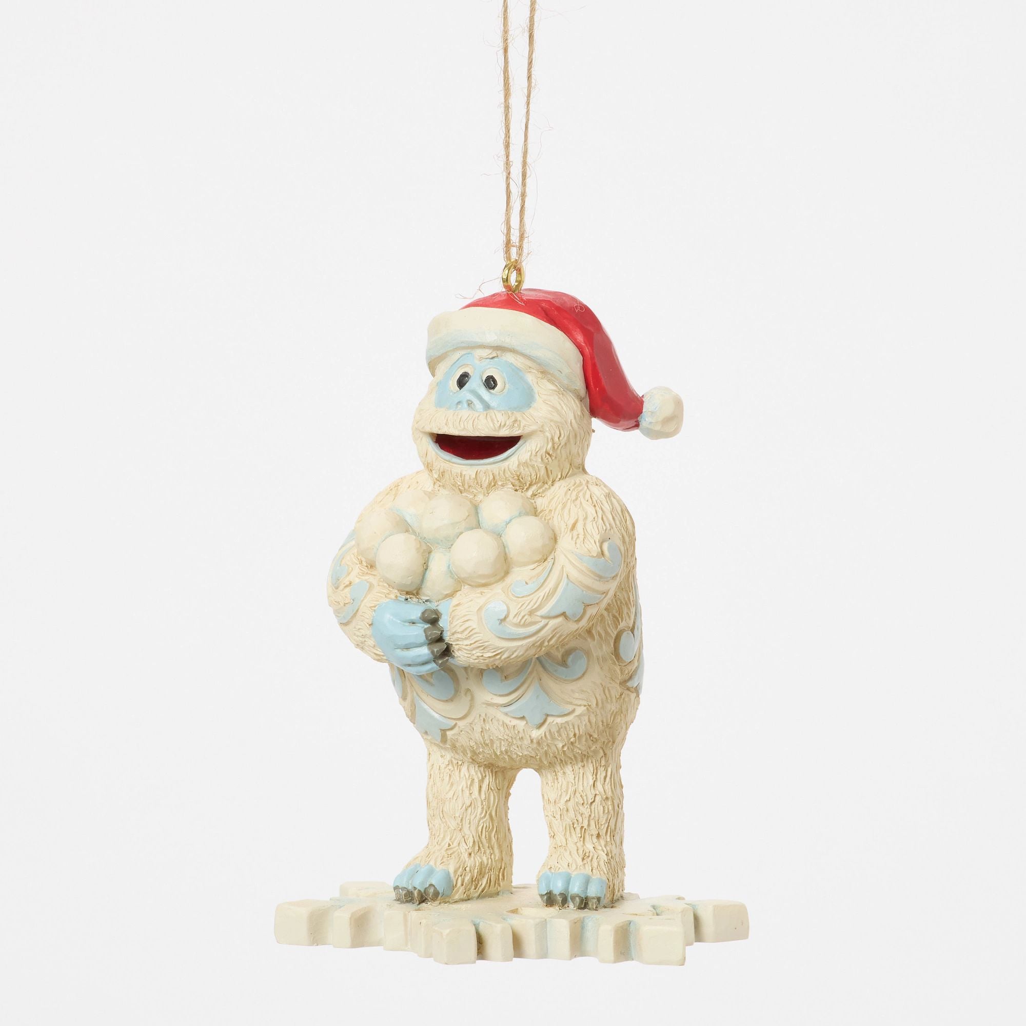 Bumble on Snowflake Handmade Ornament - Unique Christmas Tree Decor for Holiday Home & Party Decorations