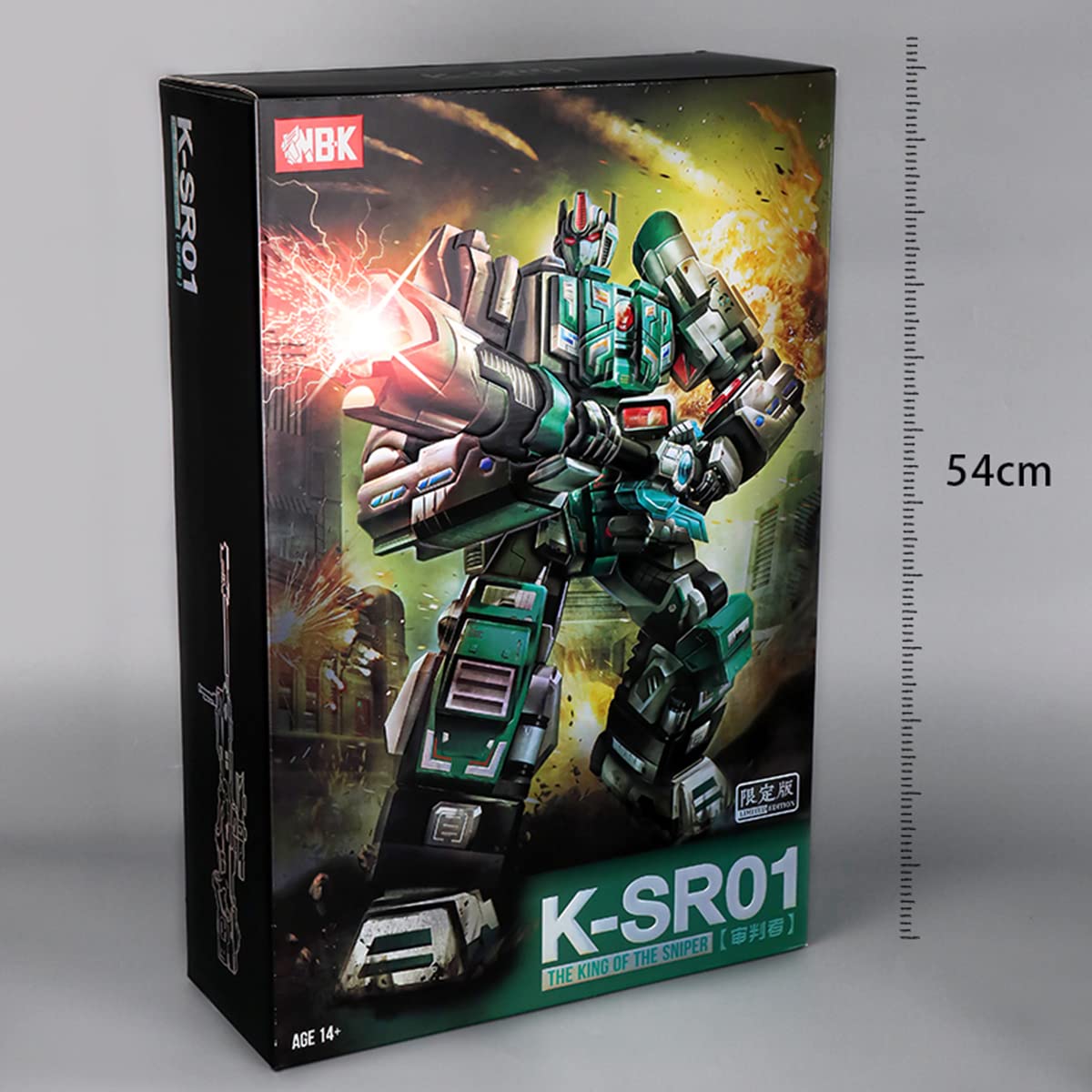 NBK Deformation Toy King of Sniper - Oversized Action Figure Robot Model Collectible Gift for Kids & Adults | Perfect for Display, Play & Anime Fans Collection