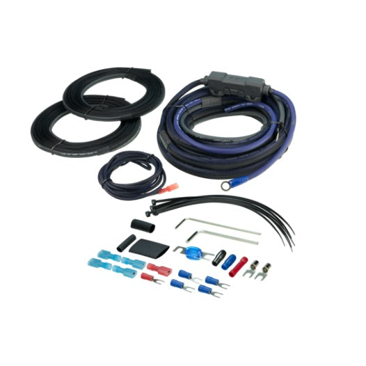 Scosche EFX RPAK8PS16 Rogue 8 Gauge OFC Power Sports & Marine Amplifier Kit (16ft) - High-Performance Audio Wiring for Boats, ATVs & Motorcycles