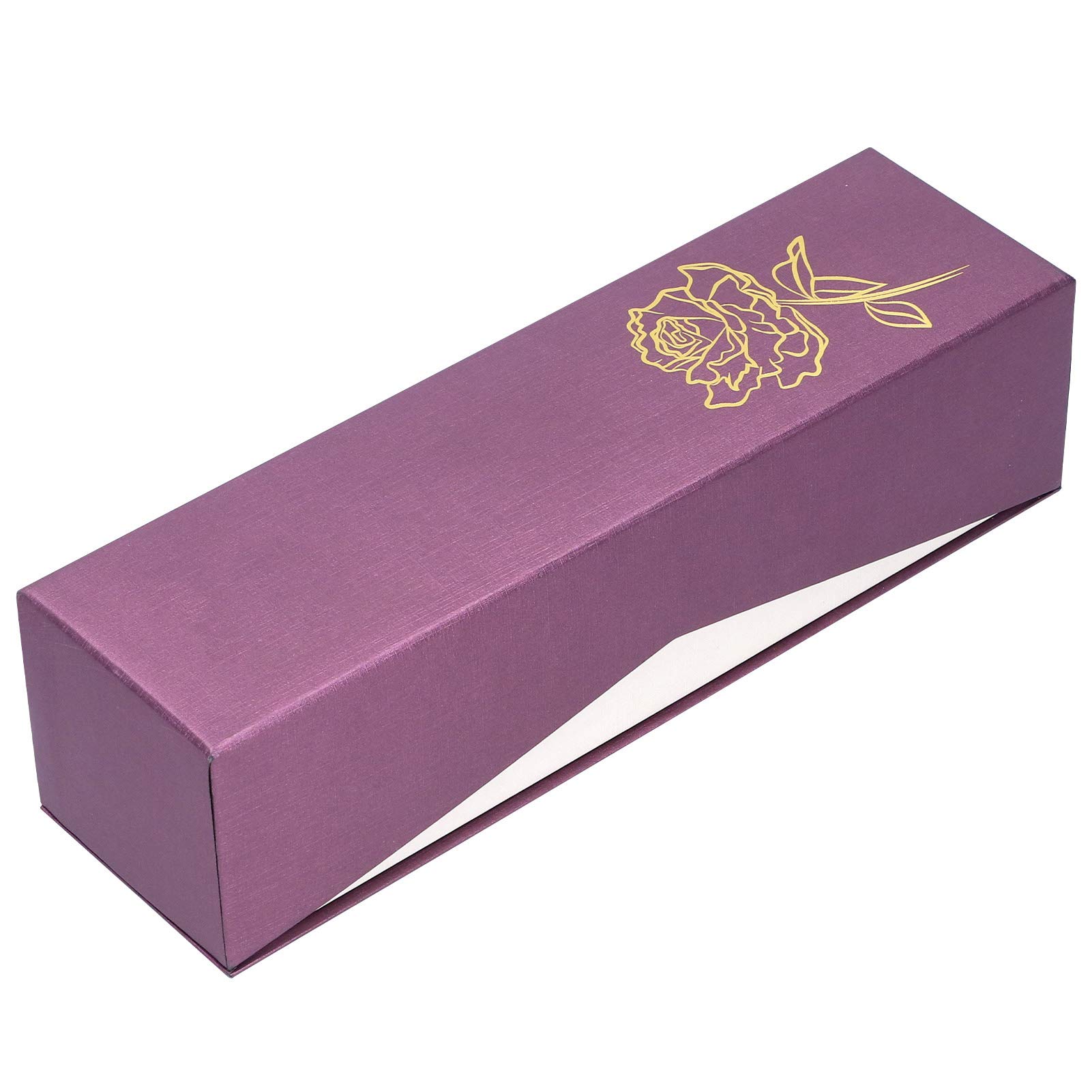 24K Gold Dipped Rose - Realistic & Long-Lasting Natural Shape with Vivid Details - Perfect for Wedding Gifts, Anniversary Presents, Home Decor & Luxury Collections