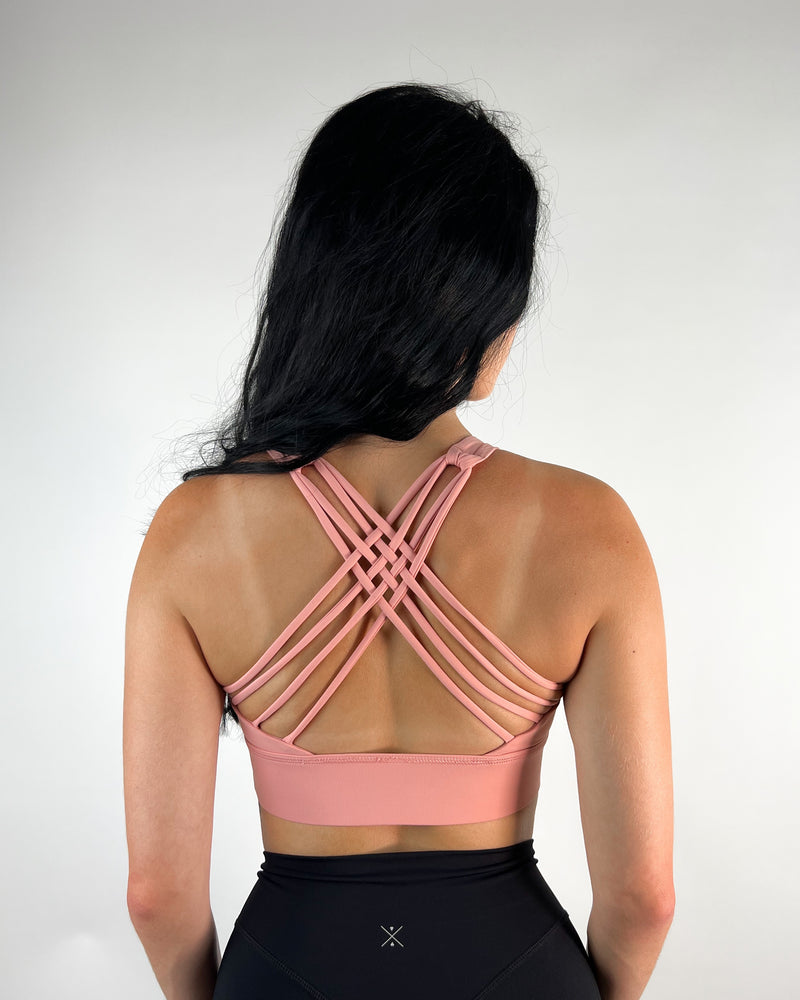 Women's Extra Strappy Bra - Comfortable Support for Everyday Wear - Perfect for Yoga, Gym & Active Lifestyle