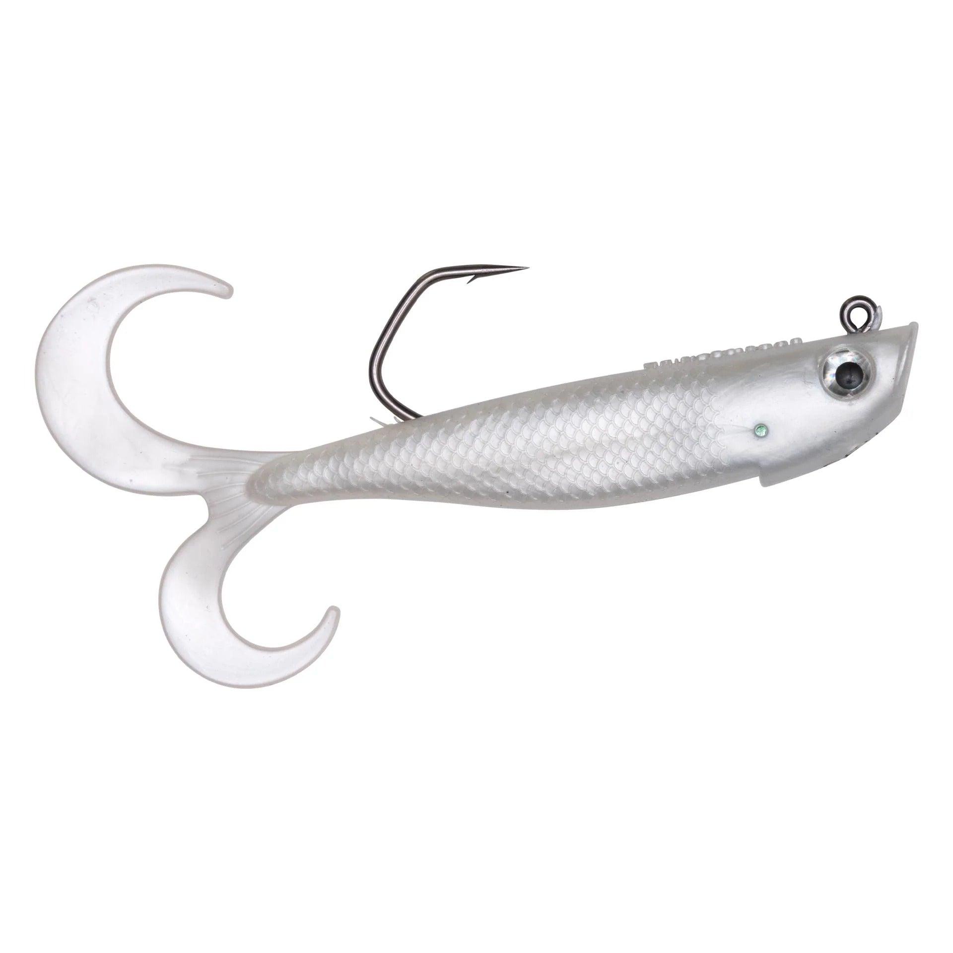 Hogy Slow Tail Twin Tail Swimbait Fishing Lure - Premium Soft Plastic Bait for Bass, Walleye, and Trout - Perfect for Freshwater and Saltwater Fishing