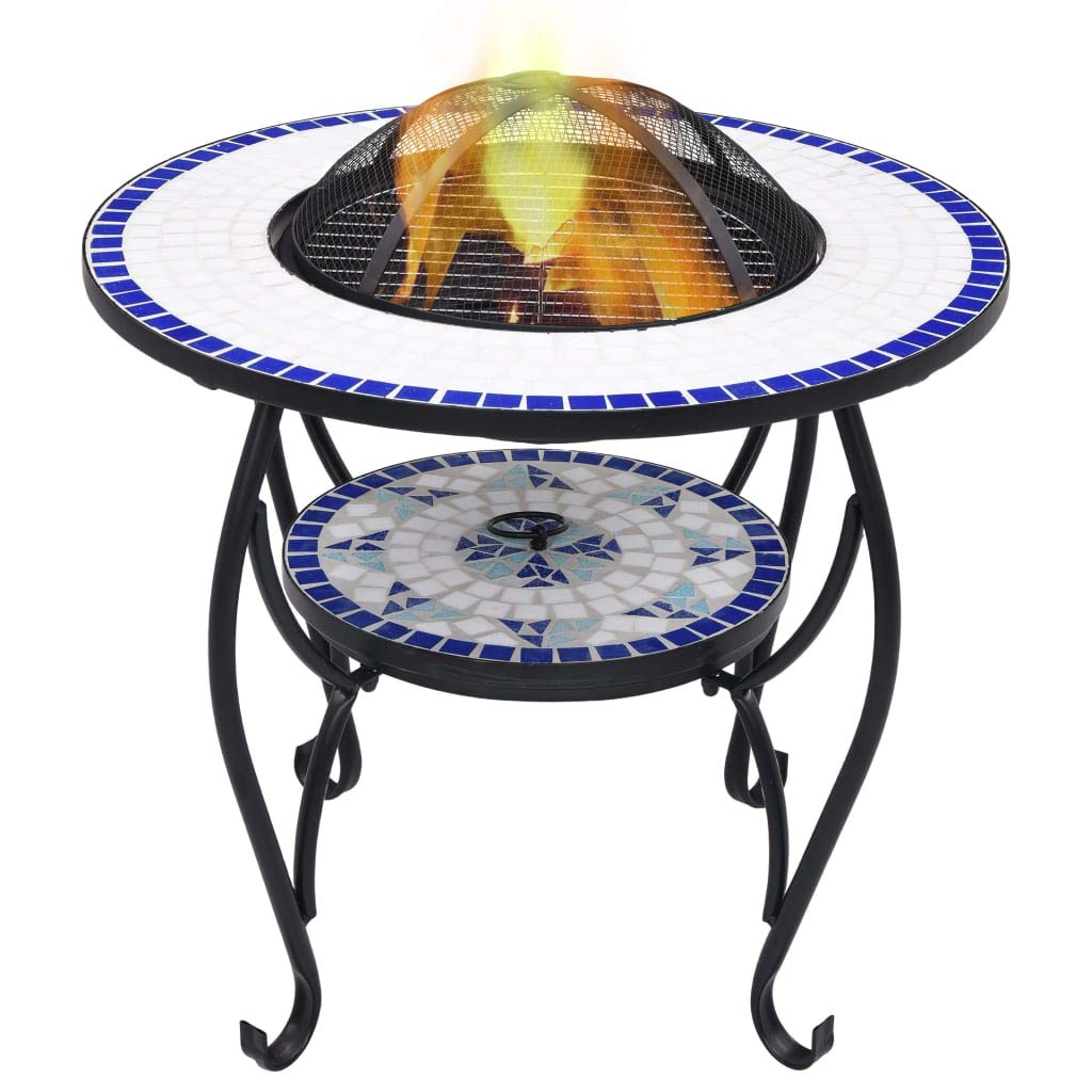 Ceramic Mosaic Fire Pit Table 26.8