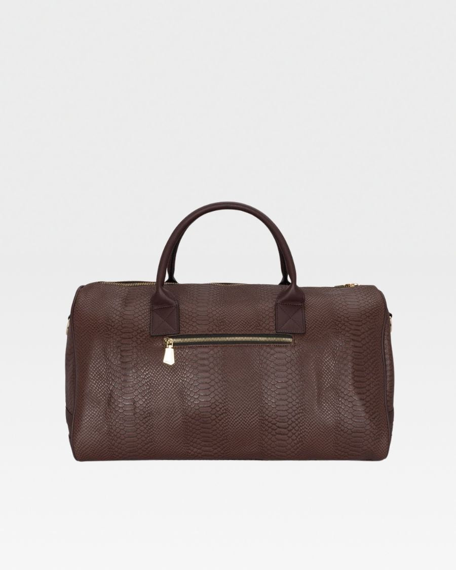 Premium Apollo 1 Travel Set in Chocolate Brown - Perfect for Business Trips, Vacations & Gifts | Compact & Stylish Toiletry Bag for Men & Women