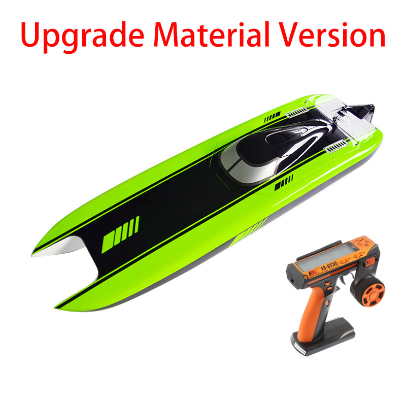 G30E 30CC Gas-Powered Racing RC Boat Kit - Painted Kevlar Hull, DIY Model with Engine, Servo & Controller (1300x360x220mm) - High Speed 65-70km/h - Perfect for Lakes, Ponds & Competitive RC Racing