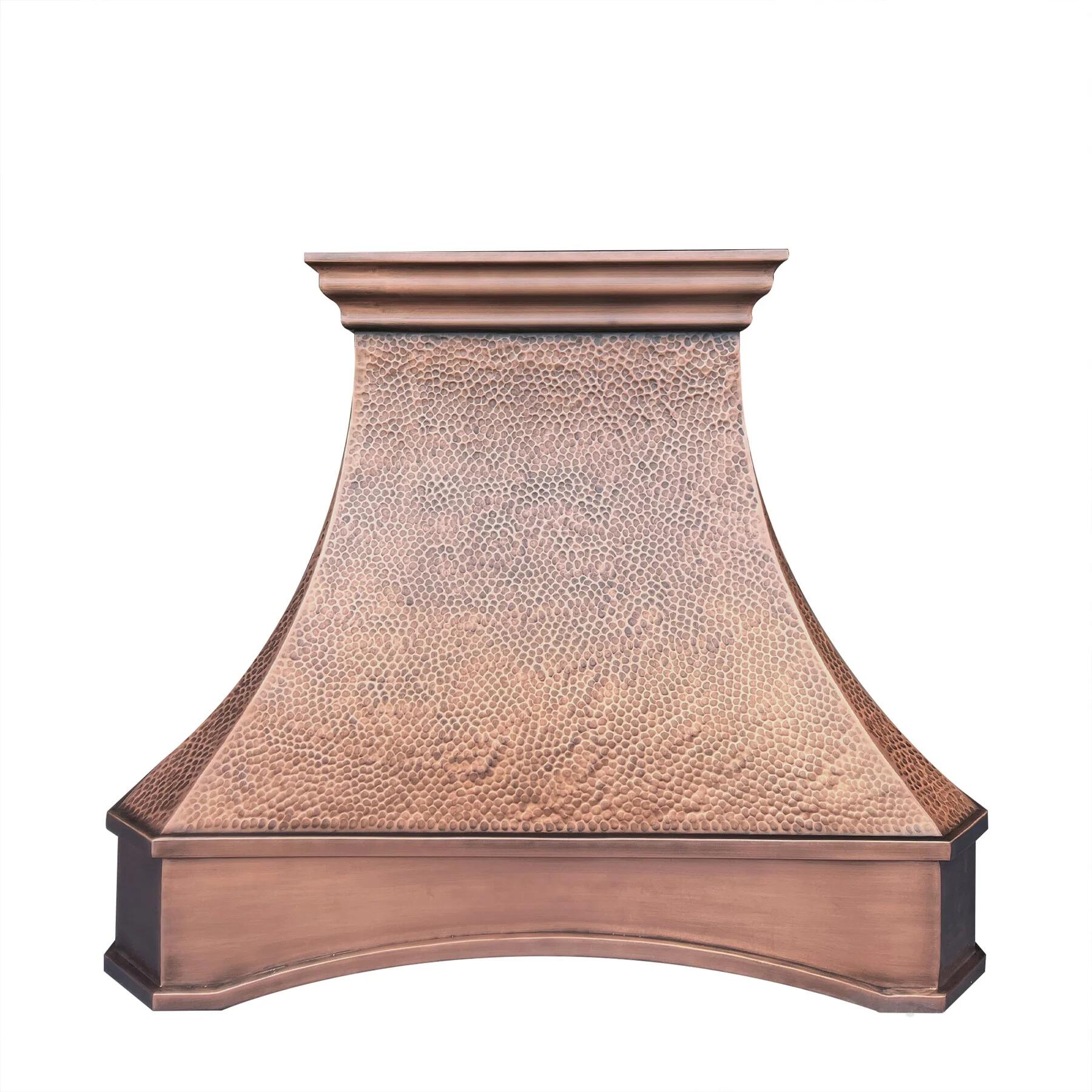 SINDA H26 A2 Custom Copper Range Hood for Joy - Premium Kitchen Ventilation for Home & Restaurant Use