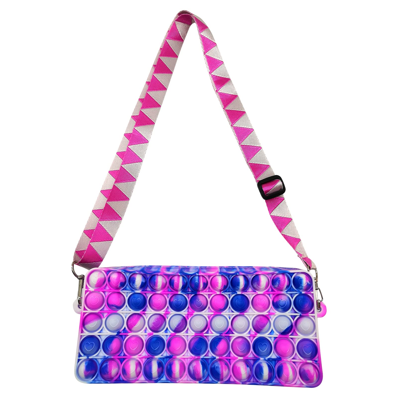 PHUNBYA Pop Purse Fidget Toy for Girls & Women - Crossbody Shoulder Bag with Sensory Stress Relief Bubbles - Camouflage Design - Perfect for Anxiety Relief, Travel, and Everyday Use
