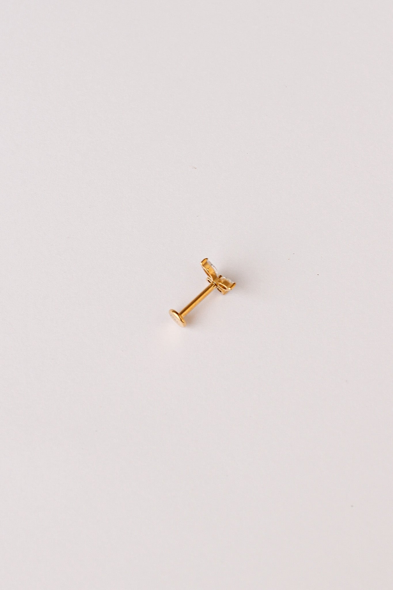 Crystal Butterfly Flat Back Stud Earrings - Elegant & Dainty Jewelry for Women | Perfect for Parties, Weddings & Everyday Wear