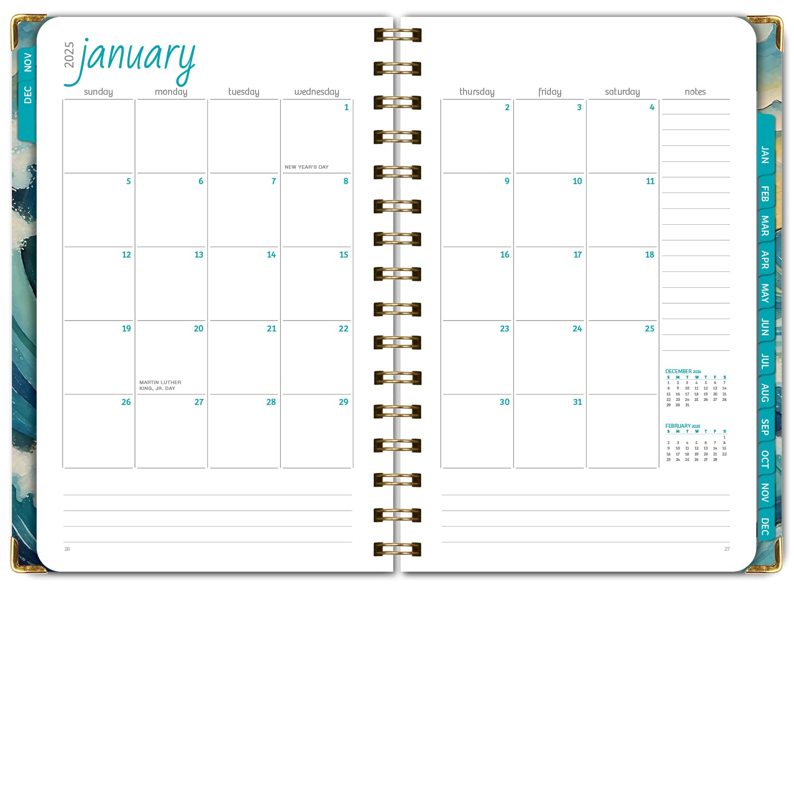 2025 Hardcover Planner 5.5
