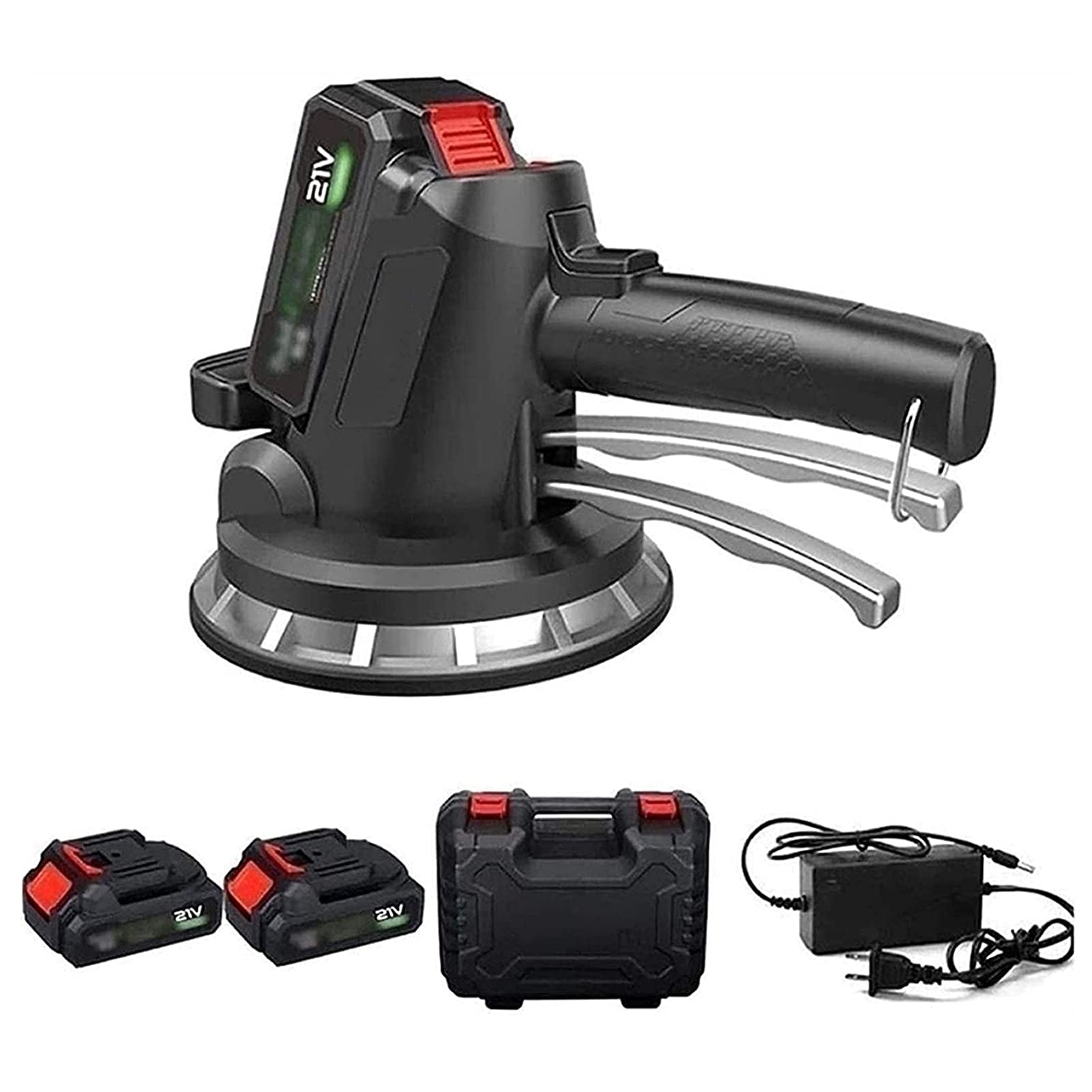 Portable Electric Tile Leveling Machine - Handheld Automatic Tile Laying Tool with Vibration & Lithium Battery - Perfect for DIY Home Renovation & Professional Construction Projects