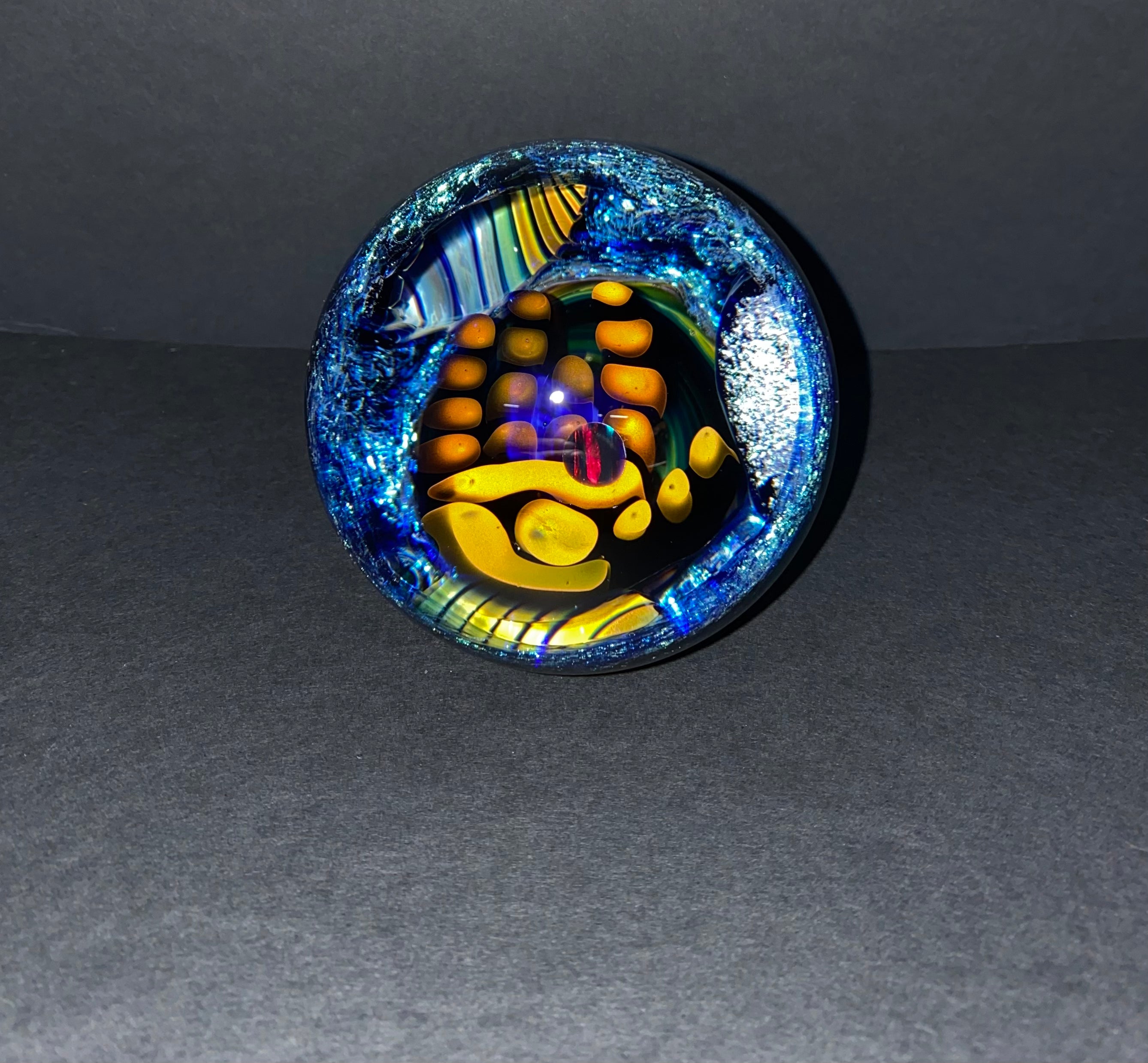 Grateful Dead Handmade Marble - Unique Collectible for Fans, Home Decor, and Gift Ideas | Perfect for Display, Meditation, and Stress Relief