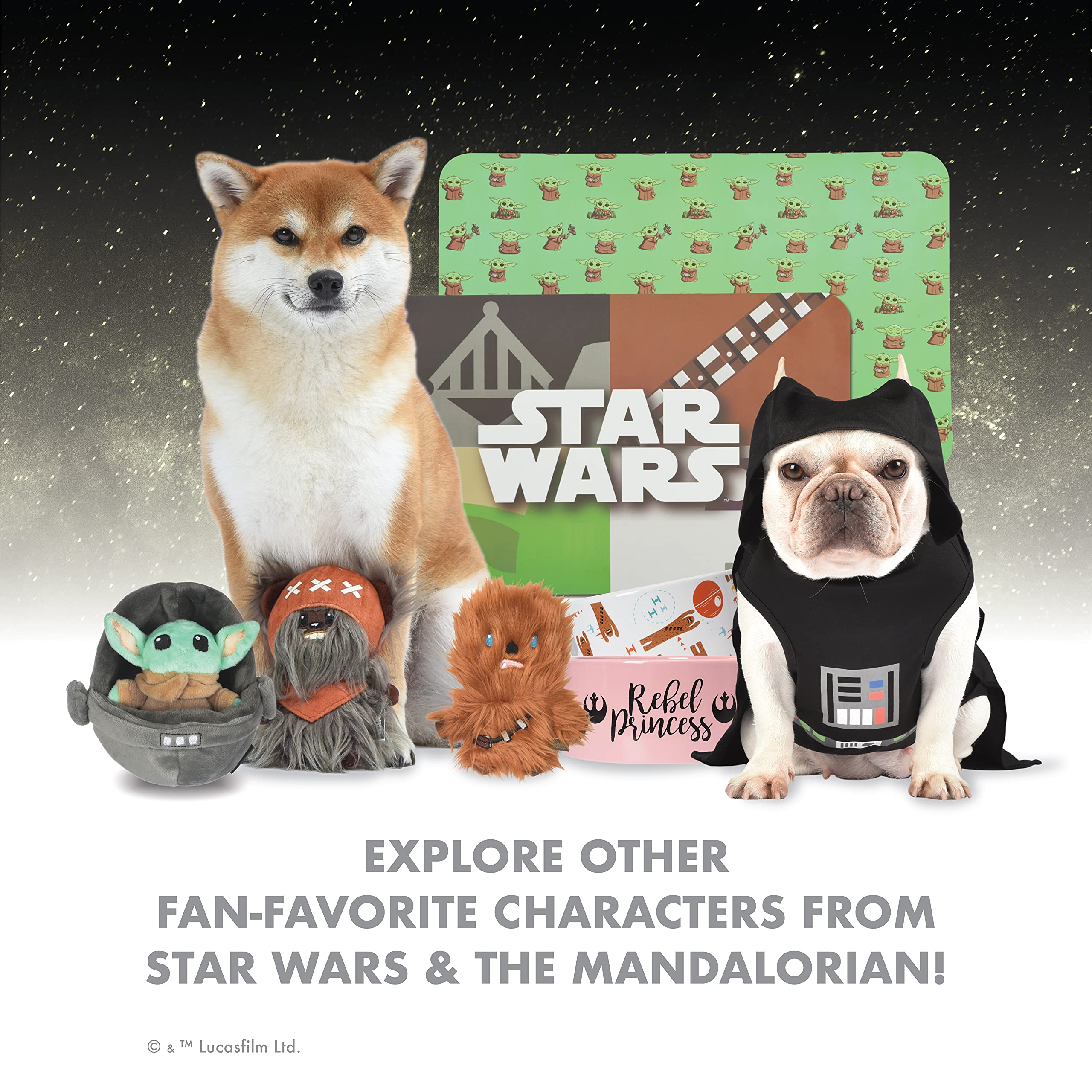 **Star Wars The Mandalorian Baby Yoda Dog Leash - 6ft Green Nylon Pet Leash for Small Medium Large Dogs | Adjustable & Durable | Perfect for Walking, Hiking & Outdoor Adventures**
