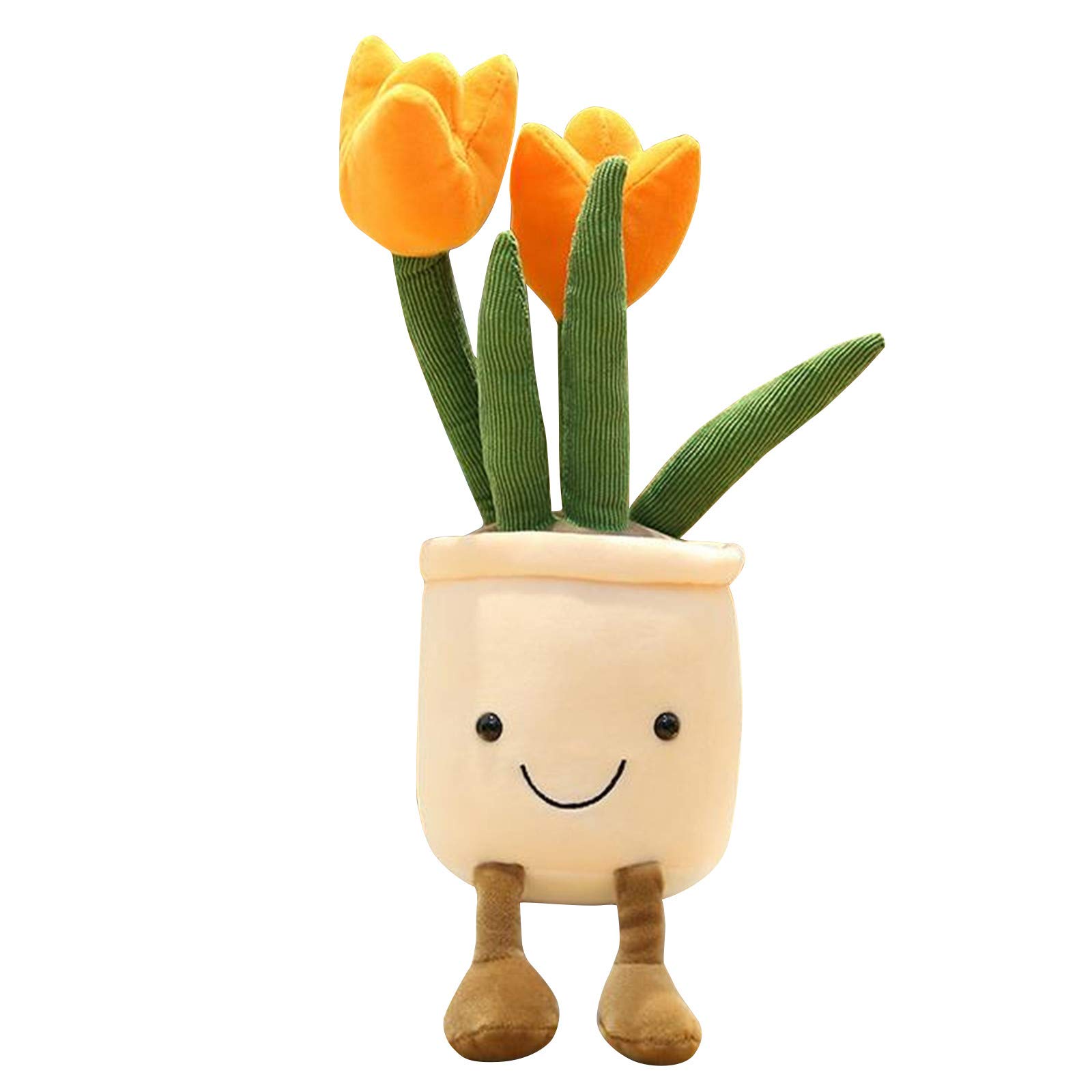 Xipoxipdo Realistic Plush Flower Doll - Soft Indoor Decorative Plant Simulation Toy for Home, Office & Nursery Decor | Perfect Gift for Plant Lovers
