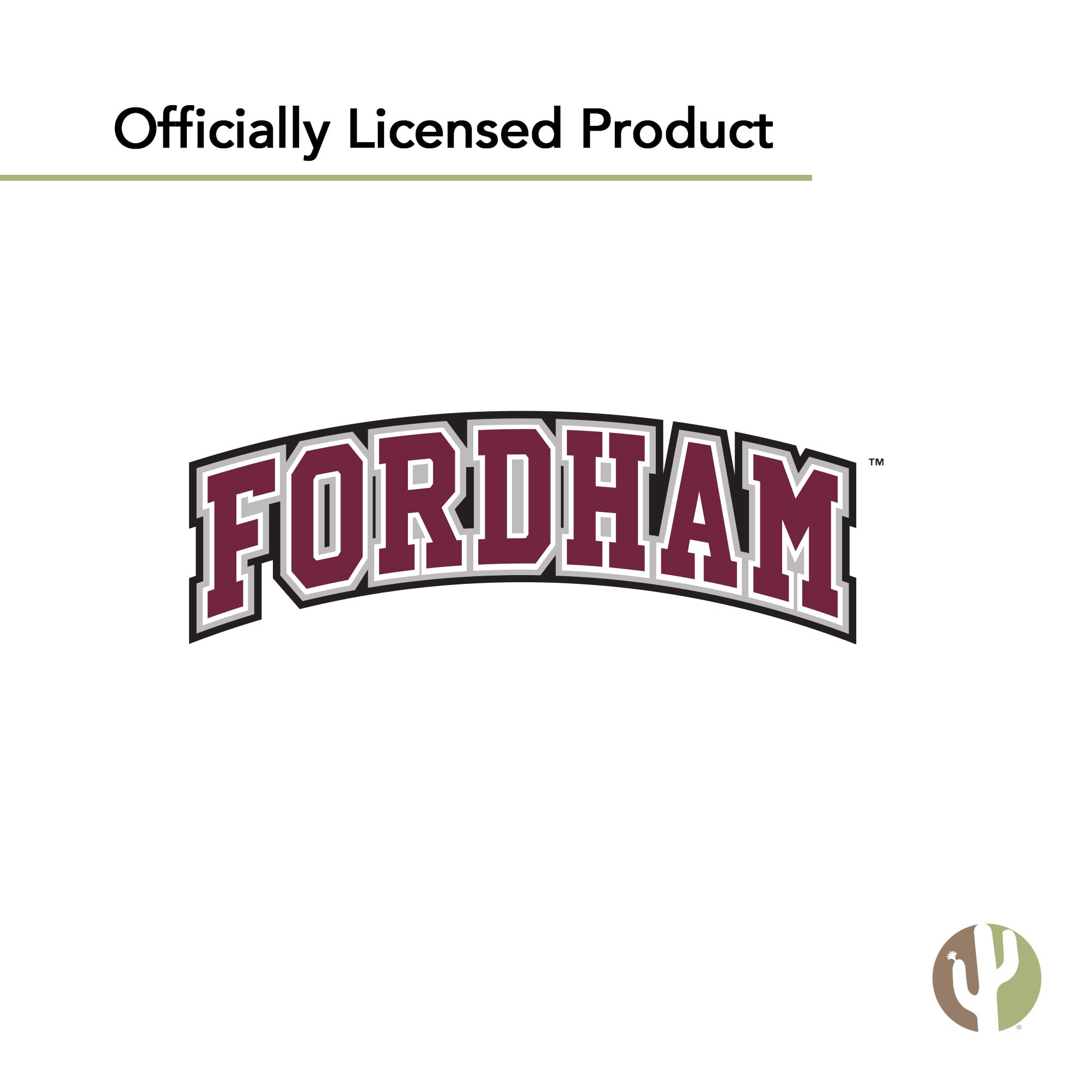 Fordham University FU Rams Vinyl Decal Sticker - Desert Cactus Design for Laptop, Water Bottle, Car & Scrapbook - Perfect for School Spirit, College Gifts & Fan Accessories (IND 005)