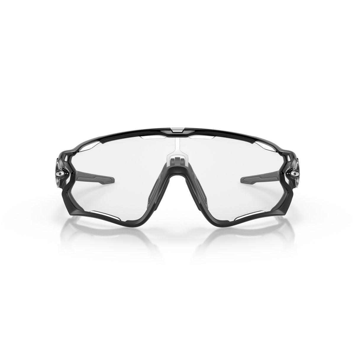 Oakley Jawbreaker Sunglasses Polished Black/Clear to Black Iridium Photochromic Lenses - 0OO9290 929014 - Ideal for Cycling, Running & Outdoor Sports