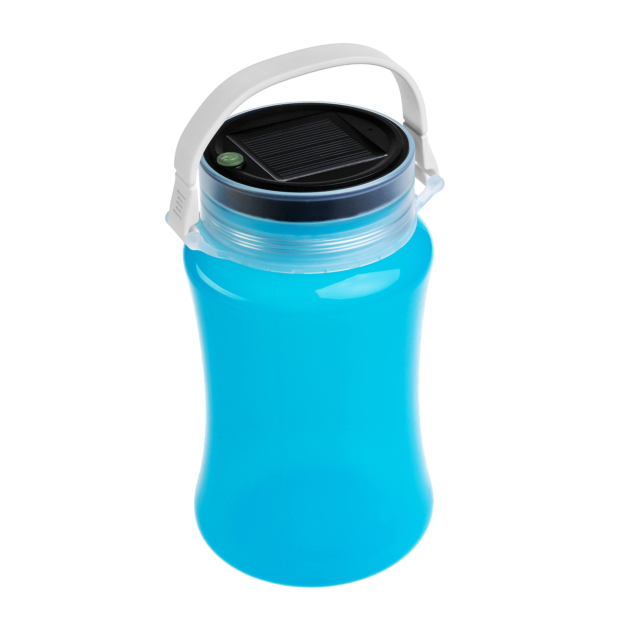 Solar Powered Inflatable LED Lantern - USB Rechargeable Waterproof Outdoor Camping Light with Emergency Flashlight Mode | Perfect for Backpacking, Hiking, Emergency Kits & Power Outages