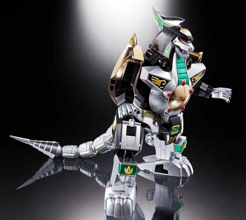 Bandai Soul of Chogokin GX-78 Dragonzord Power Rangers Collectible Action Figure - Premium Die-Cast Metal Toy for Display & Play - Perfect for Fans, Collectors & Gift Giving