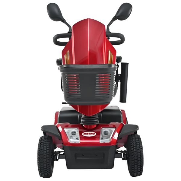 Metro Mobility S500 Heavy Duty 4-Wheel Mobility Scooter for Adults - 500 lbs Weight Capacity, Long-Range Battery - Ideal for Indoor & Outdoor Use, Shopping, Travel, and Daily Mobility Assistance