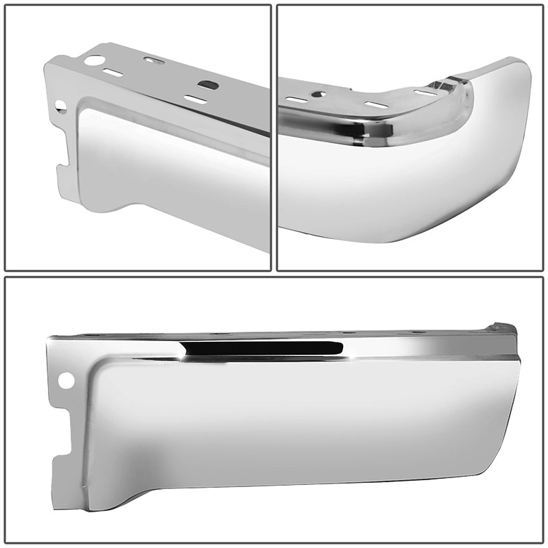 09-14 Ford F150 Fleetside Rear Bumper End Caps - Right Side (Passenger) Without Sensor Holes | Durable Replacement Part for Truck Accessories & Off-Road Upgrades