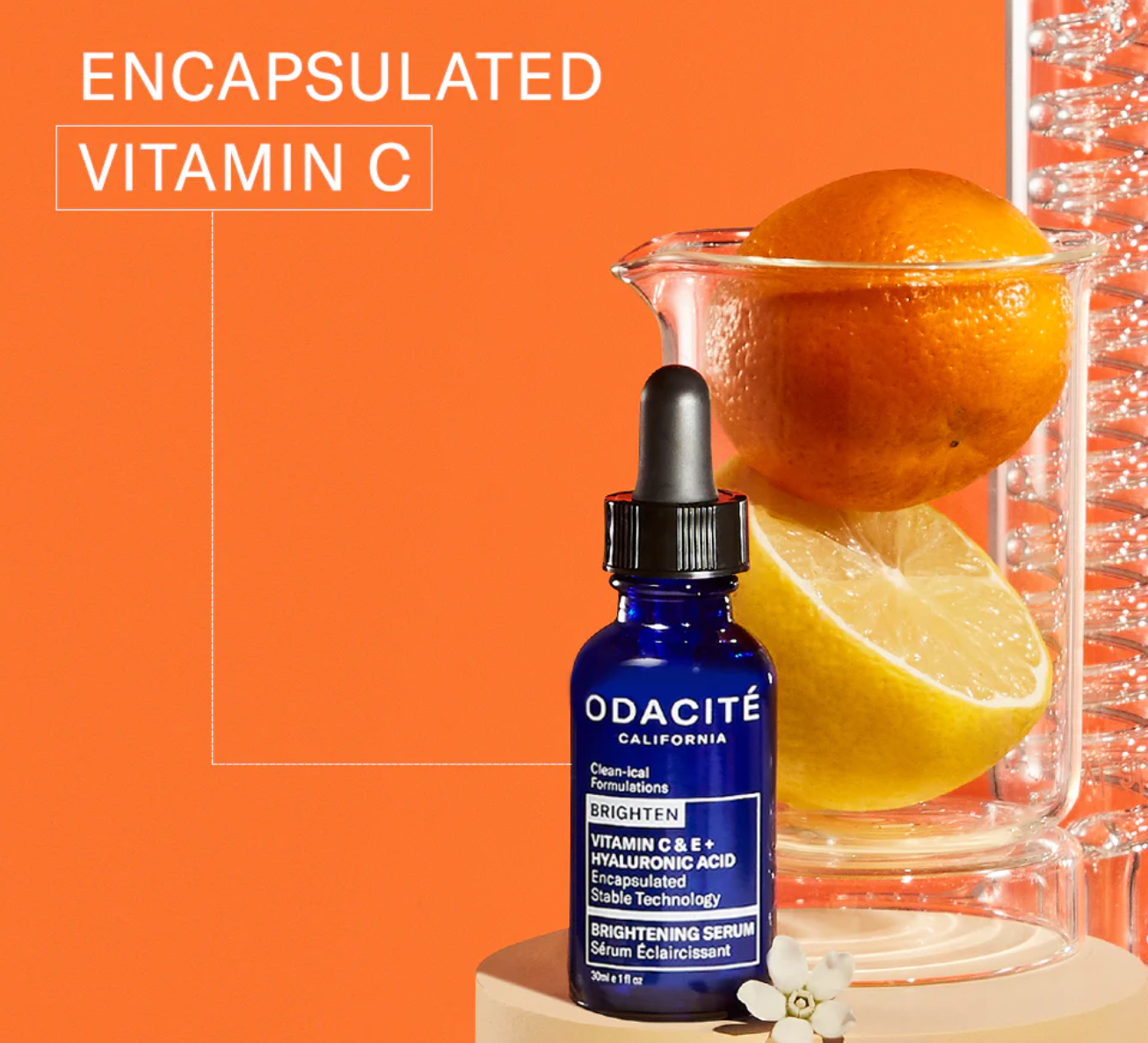 Brightening Serum with Vitamin C, E & Hyaluronic Acid - Anti-Aging Face Serum for Glowing Skin | Day & Night Moisturizer for Women & Men