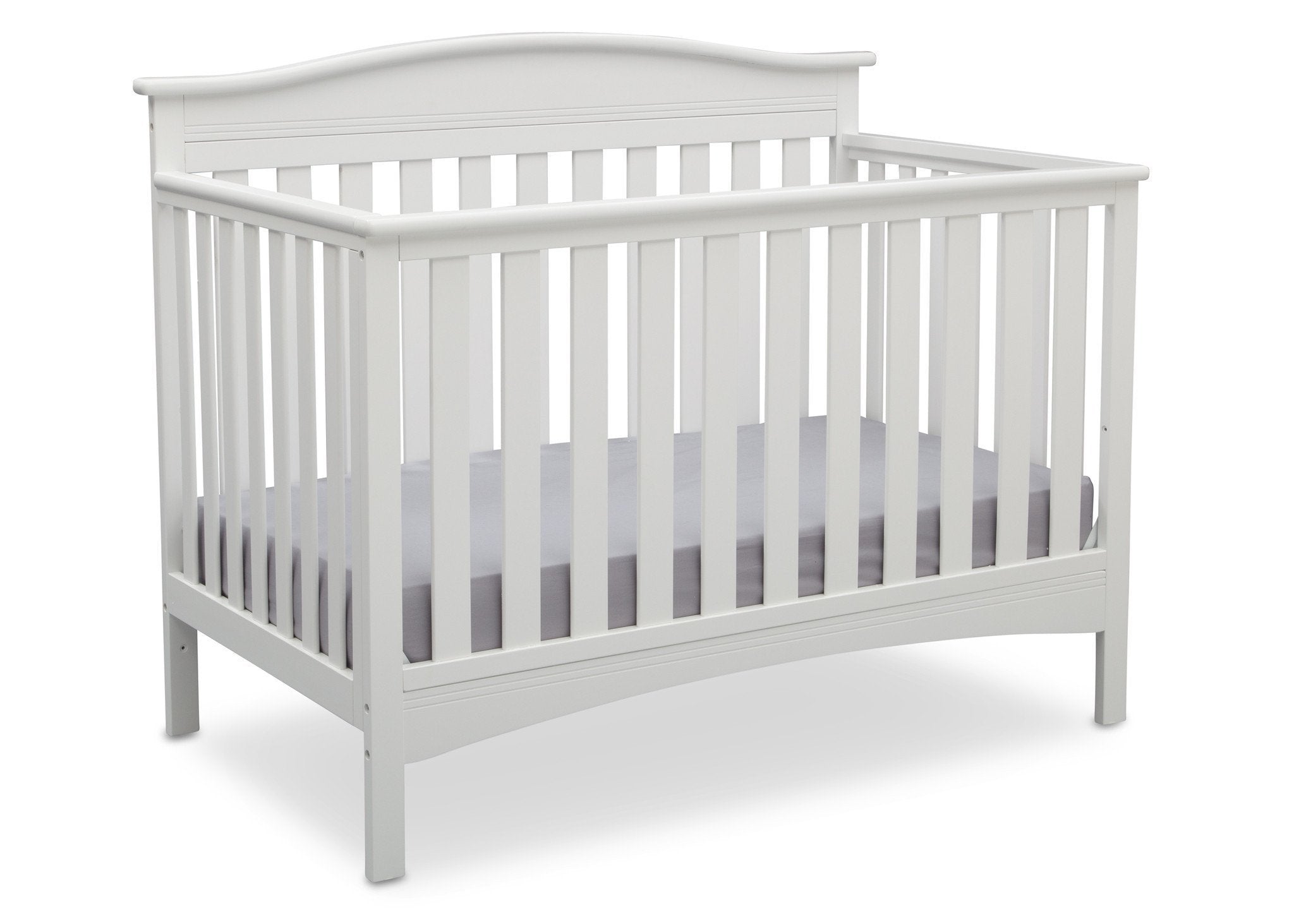 Bakerton 4-in-1 Convertible Baby Crib with Toddler Bed, Daybed & Full-Size Bed Frame - Safe Nursery Furniture for Newborns & Kids - Perfect for Bedrooms, Daycare & Guest Rooms