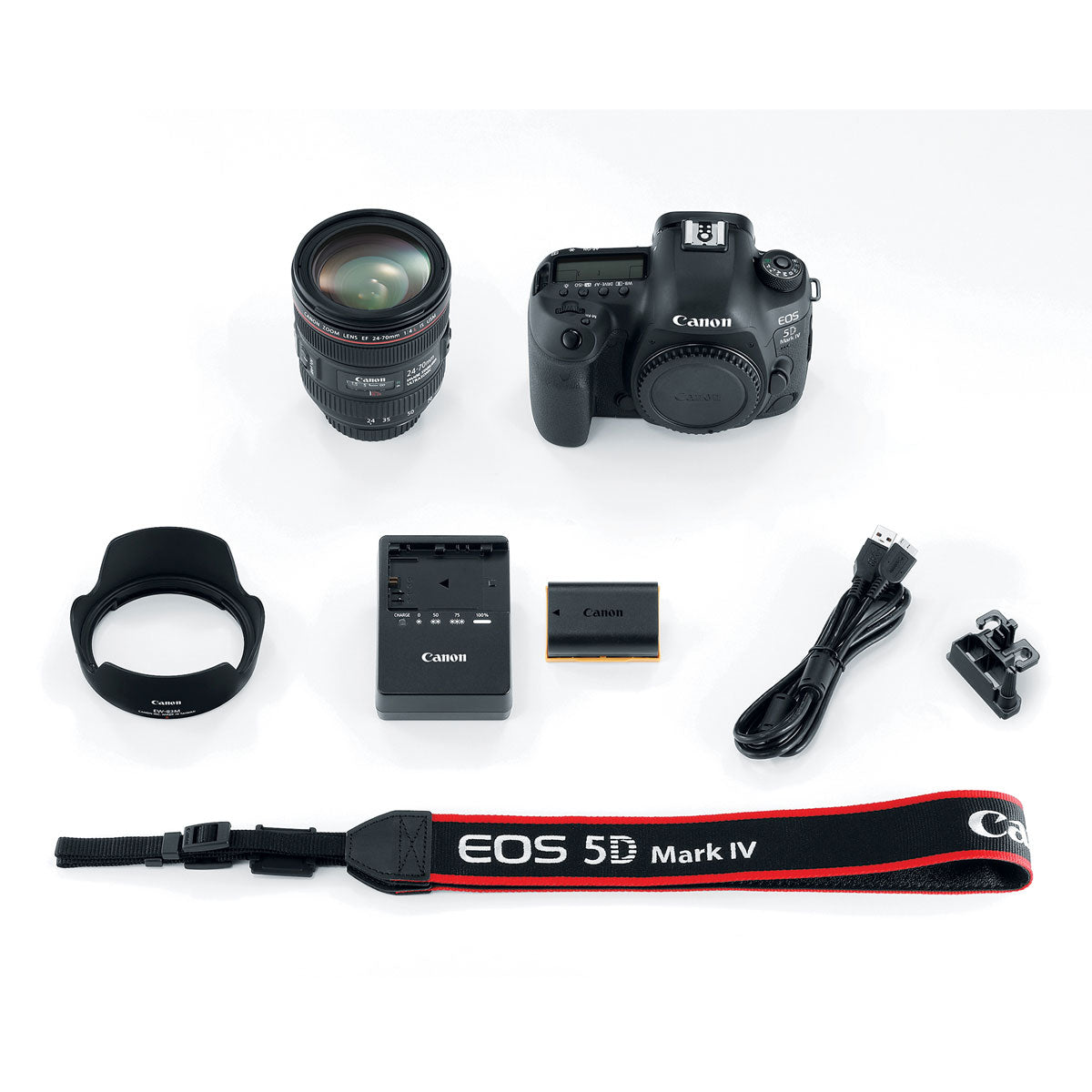 Canon EOS 5D Mark IV DSLR Camera with EF 24-70mm f/4L IS USM Lens Kit - Professional Full Frame Digital Camera for Photography, Videography & Travel