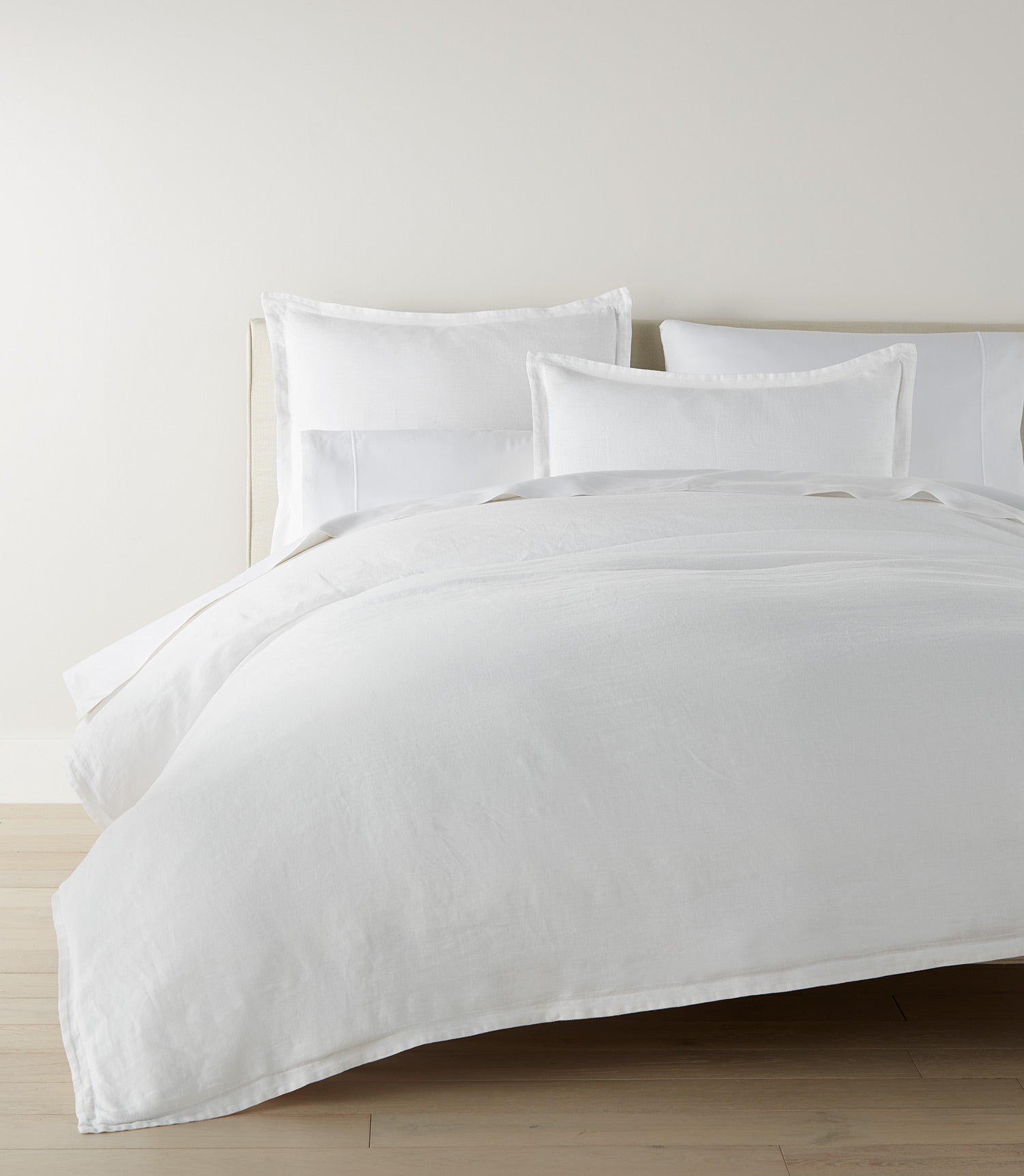 Premium European Washed Linen Duvet Cover Set - Breathable & Soft 100% Natural Bedding for All Seasons | Perfect for Master Bedroom, Guest Room & Vacation Homes