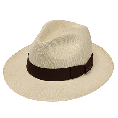 Bigalli Milano Panama Hat for Women - Lightweight Straw Summer Sun Hat with Wide Brim - Perfect for Beach, Travel, and Outdoor Activities