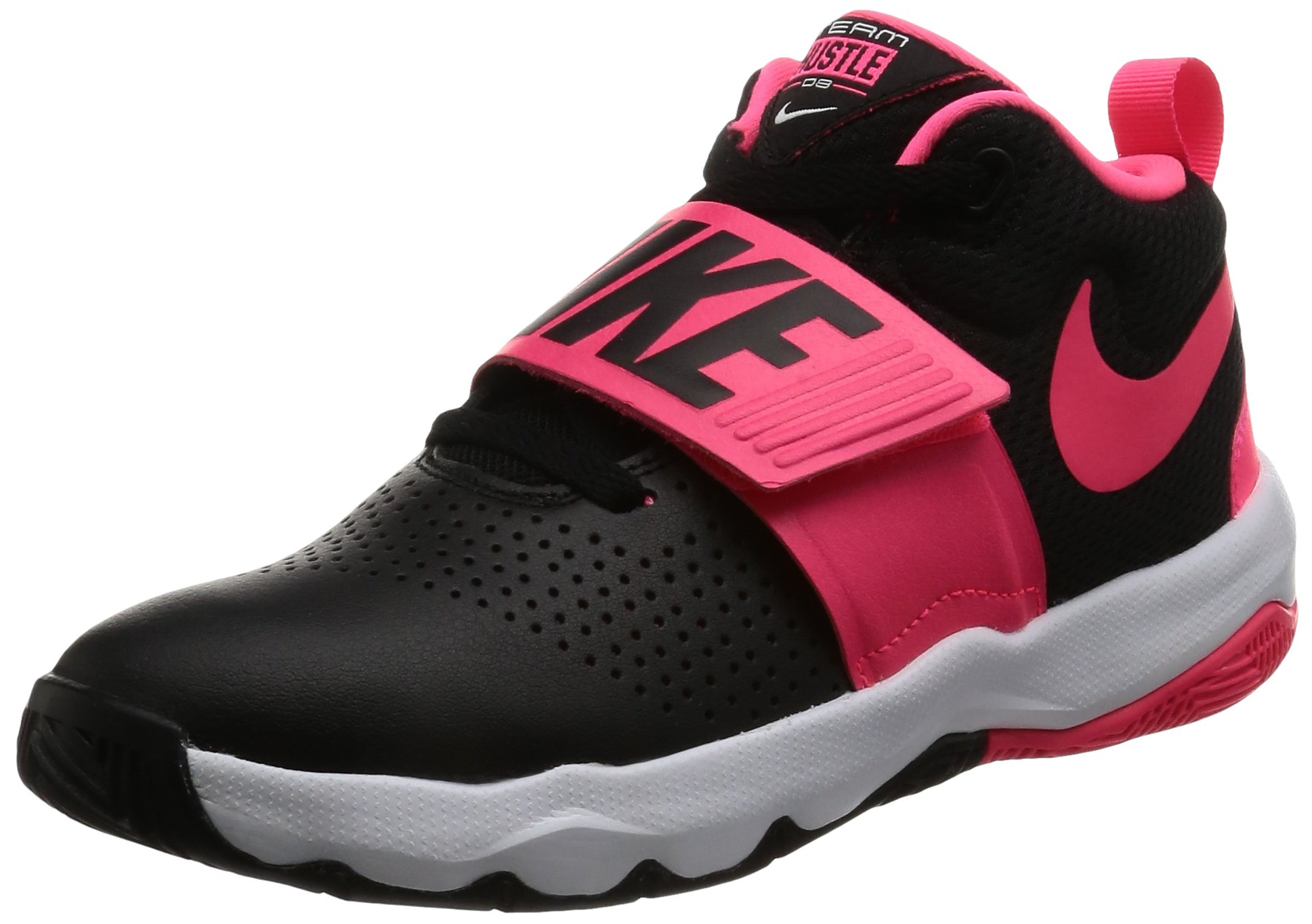 Nike Unisex-Child Team Hustle D 8 (GS) Basketball Shoes - Lightweight & Breathable for Kids' Sports & Casual Wear