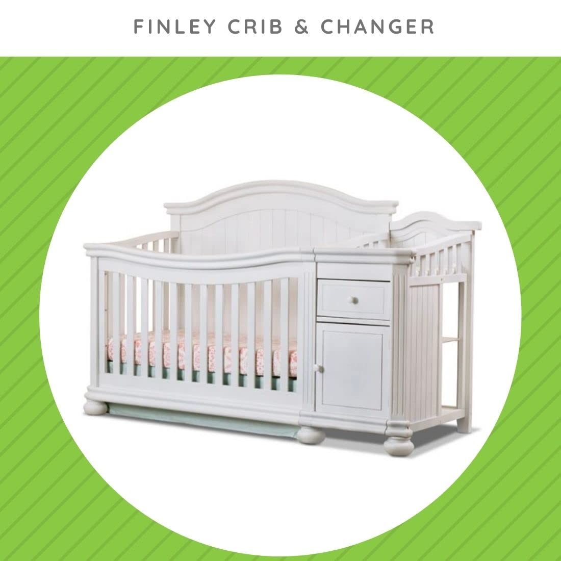Sorelle Crib Safety Rail Conversion Kit - White Toddler Bed Guard Rail (Model #137) | Secure Transition from Crib to Toddler Bed | Perfect for Daycare, Nursery & Home Use