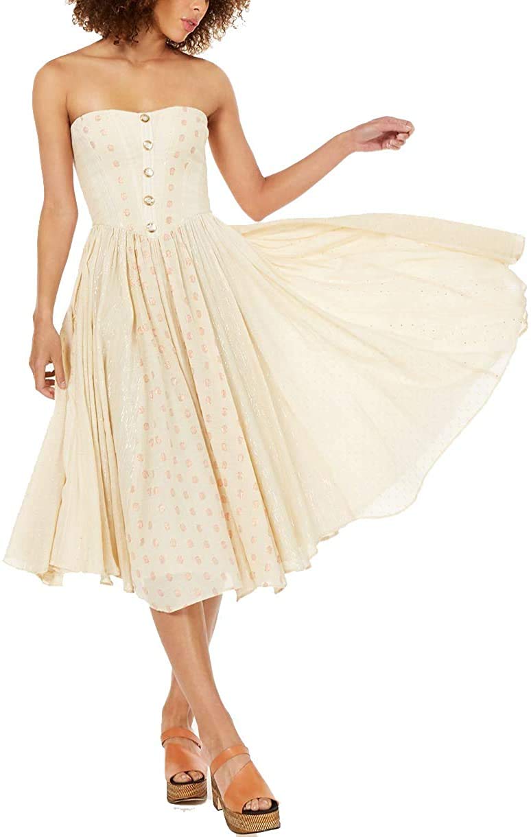 Free People Amanda Midi Dress - Flowy Boho Floral Print Summer Dress for Women | Perfect for Beach Vacations, Date Nights & Outdoor Weddings