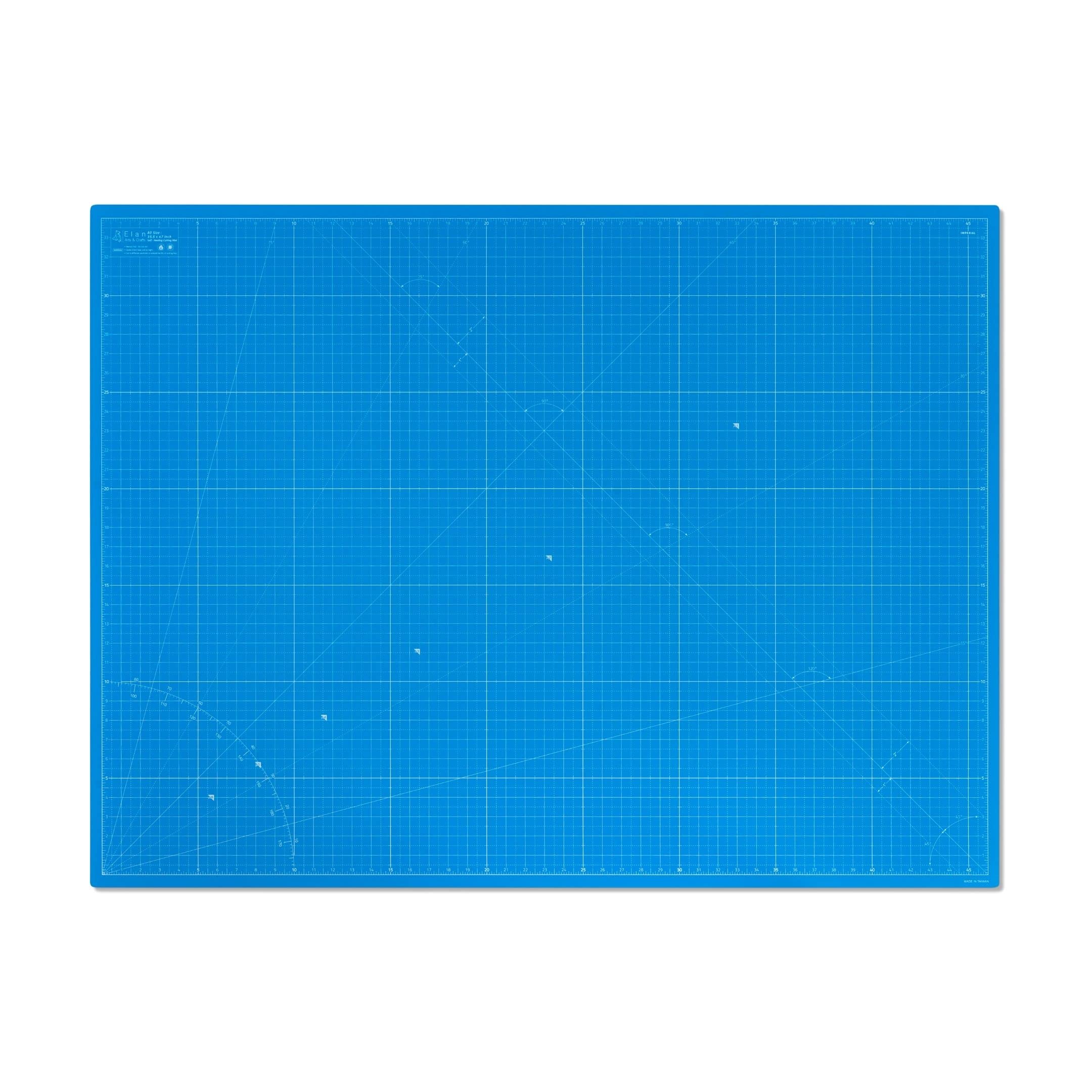 Self-Healing Cutting Mat 36x47 Inch - A0 Size 5-Ply Craft Mat for Sewing, Quilting & Hobby Projects - Durable Blue Cutting Board for Fabric, Paper & DIY Crafts - Perfect for Quilters, Tailors & Craft Enthusiasts