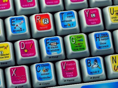 Cakewalk Sonar Keyboard Stickers - 4 Pack, Durable Vinyl Decals for Music Production & Studio Use - Perfect for DAW Controllers, MIDI Keyboards, and Audio Workstations