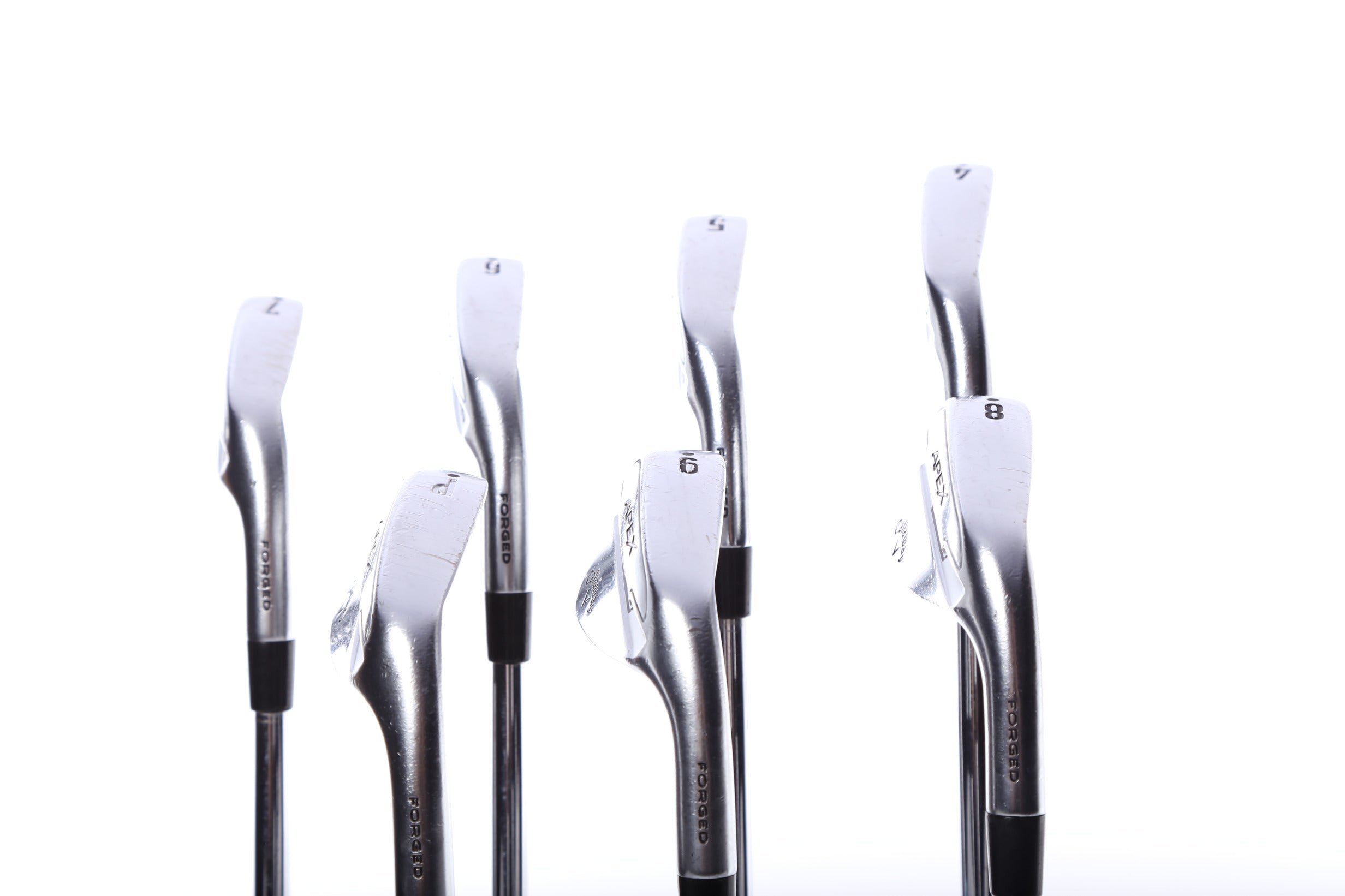 Used Callaway Apex Pro 21 Iron Set 4-PW Right Handed Stiff Flex Golf Clubs - Perfect for Low Handicap Players & Tournament Play